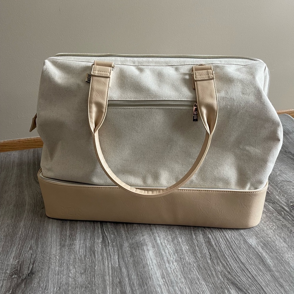 Beis Weekender bag in Beige - Picture 8 of 12